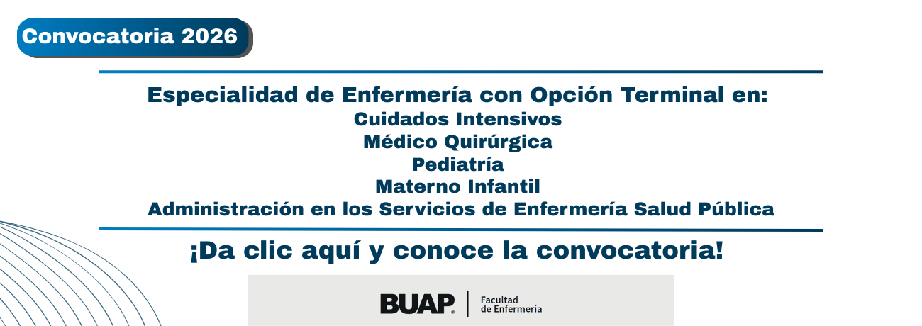 Convocatoria Especialidad 2026